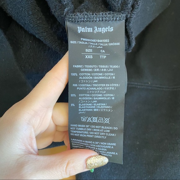 ✈️sold✈️Palm Angels Classic black hoodie - Picture 11 of 11